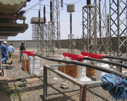 2006 Yemen 132kV fully Pre-molded termination