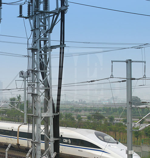 The Beijing-Shanghai high-speed railway